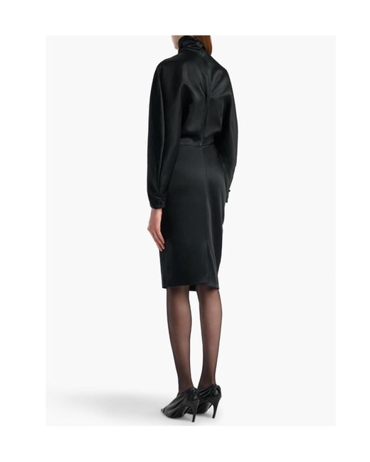 Khaite Black Harlin Dress