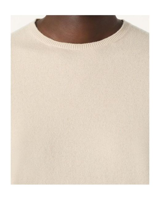 Loro Piana Natural Crew-Neck Sweater