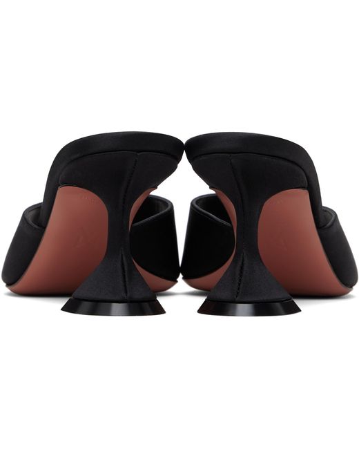AMINA MUADDI Black Lupita 70 High-Heeled Sandals