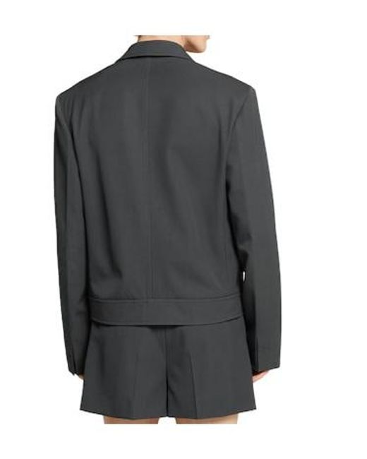Gucci Black Pocket Detailed Collared Jacket for men