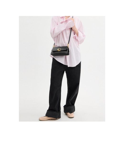 COACH Black Jet Shoulder Bag