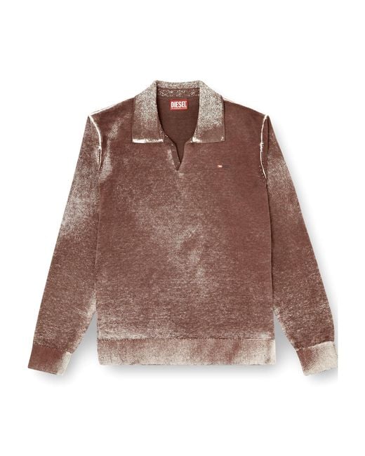 DIESEL Brown K-Lawrence Jumper for men