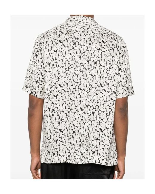 Dries Van Noten White Short Sleeve Shirt for men