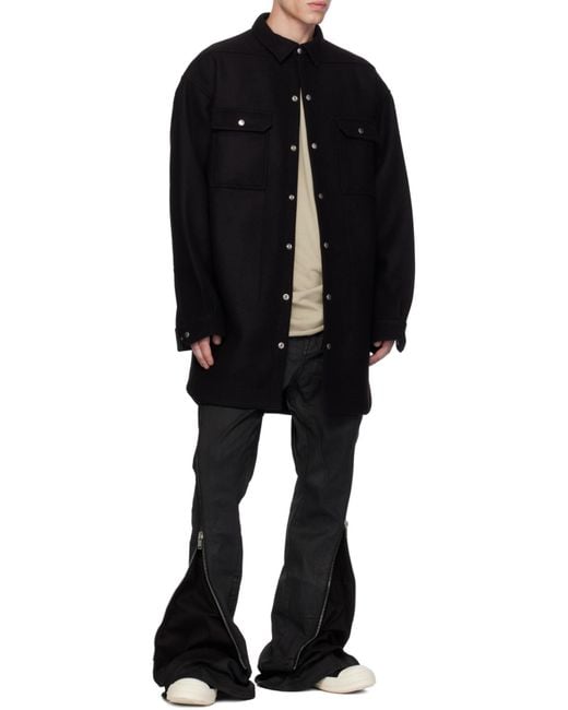 Rick Owens Black Bolan Banana Stretch Denim Jeans for men
