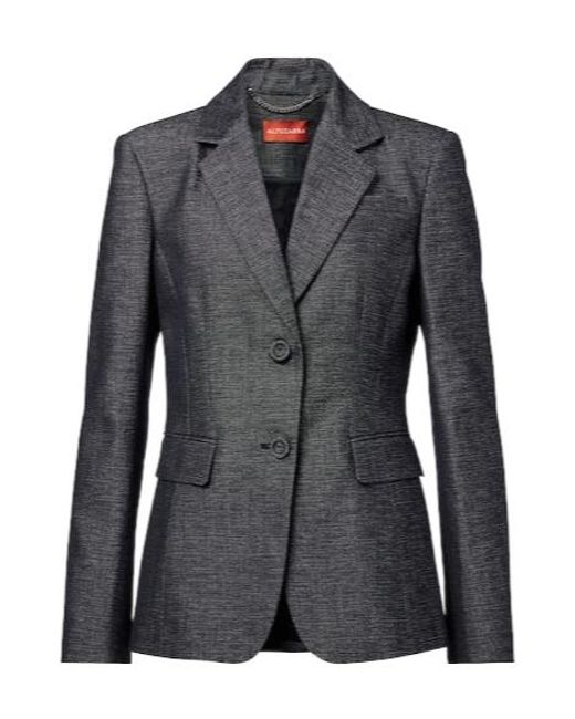 Altuzarra Black Fenice Cotton And Silk Blazer