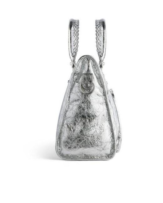Balenciaga Gray Le City Bag Medium
