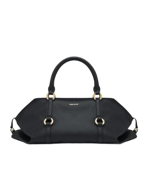 Alexander McQueen Black Farringdon Maxi Tote Bag for men