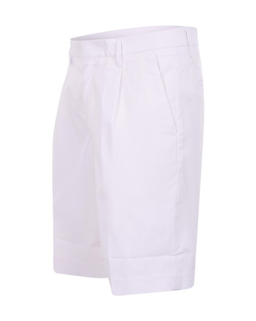 K-Way Purple Knee-Length Straight Hem Shorts for men