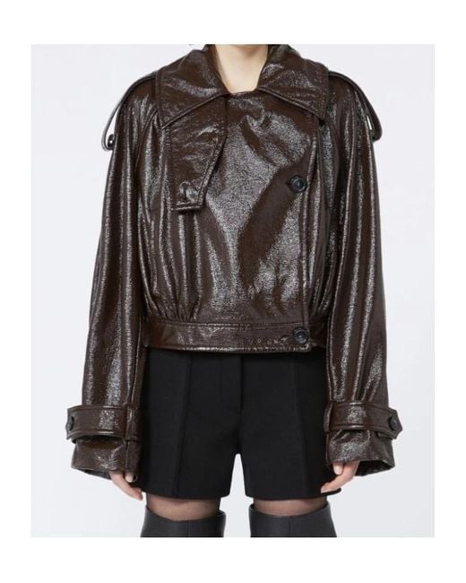 Sportmax Black Beta Button-Up Jacket