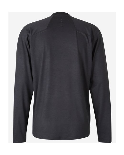 Sease Blue Cotton T-Shirt for men