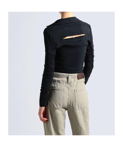 Jacquemus Blue Long-Sleeved Shirt