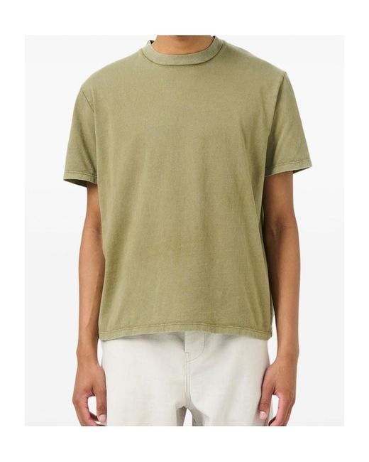 Our Legacy Green Box Jersey T-Shirt for men