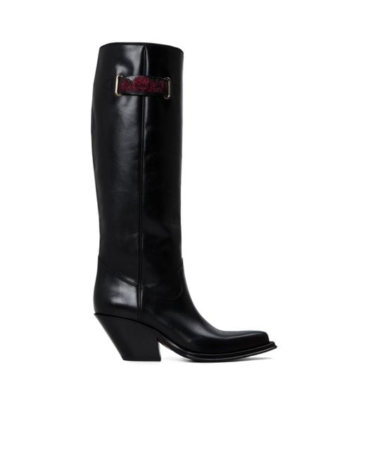 Chloé Black Simple Long Boots