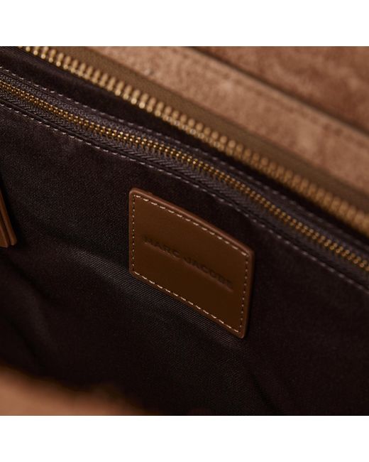 Marc Jacobs Brown Suede Tote Bag