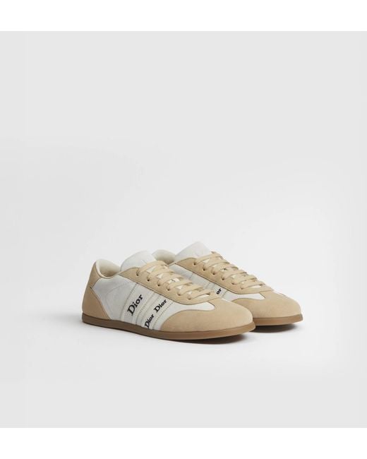 Dior White Ribbon Sneaker