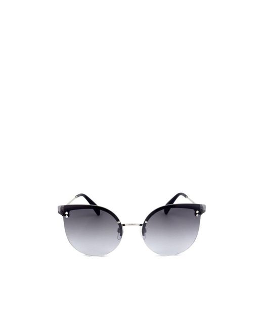 Maje White Logo Sunglasses