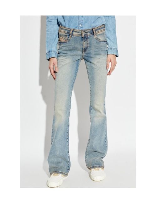 DIESEL Blue 1969-D-Ebbey Flared Jeans