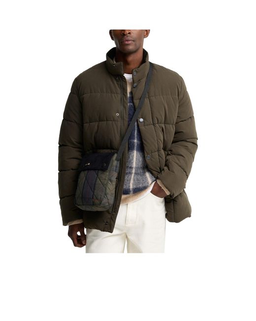Barbour Black Color Block Shoulder Bag