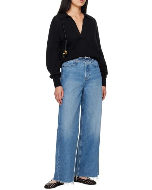 Aeyde Black Uma Ballet Flats