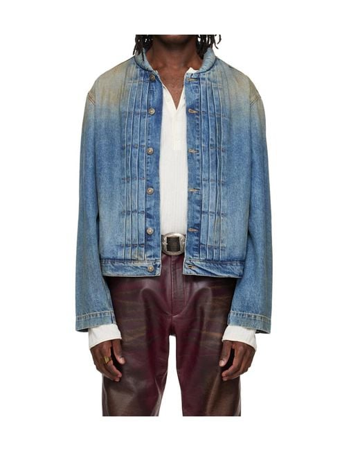 424 Blue Collection Truck Driver Denim Jacket for men