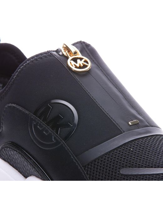 Michael Kors Blue Michael Sami Logo Plaque Sneakers