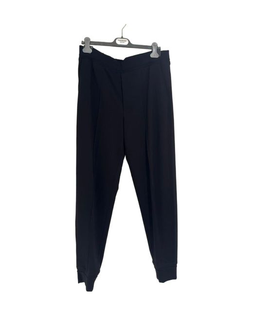 Zegna Blue Elasticated-Waistband Track Pants for men