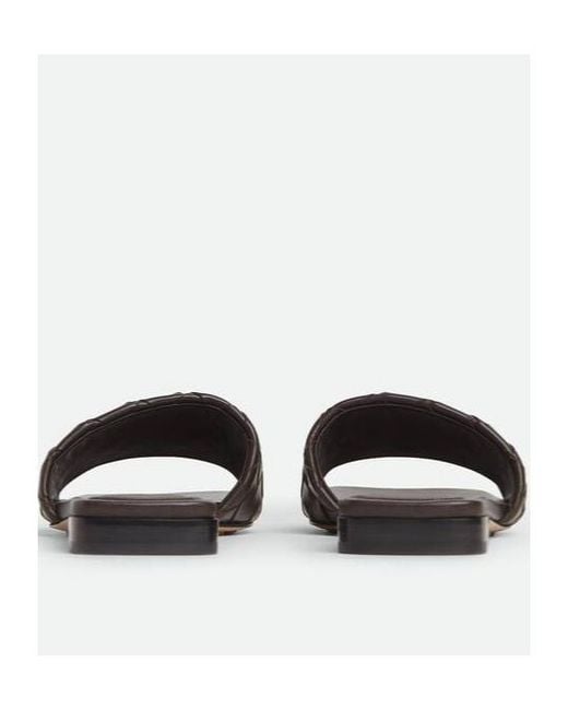 Bottega Veneta Brown Parco Flat Mule