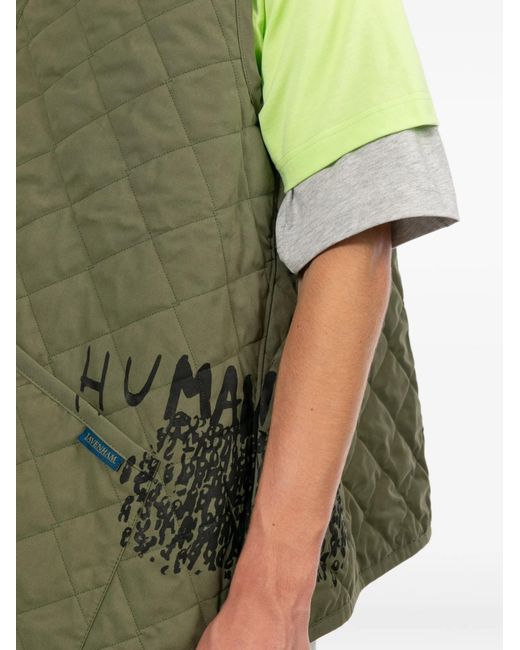 Comme des Garçons Green Sleeveless Vest for men