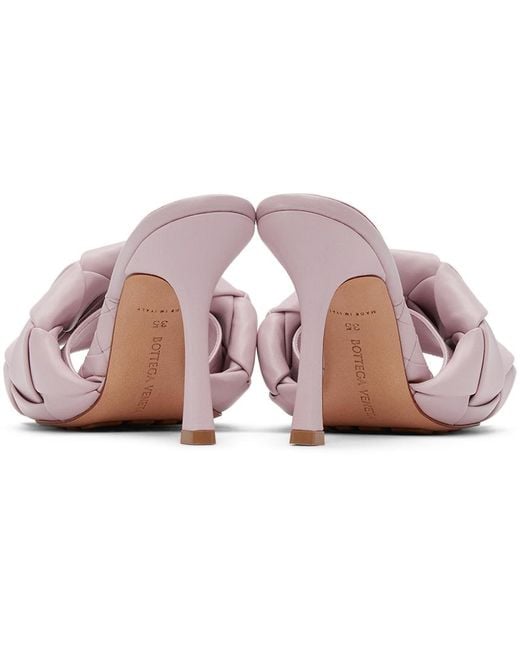 Bottega Veneta Pink Bv Lido Sandals