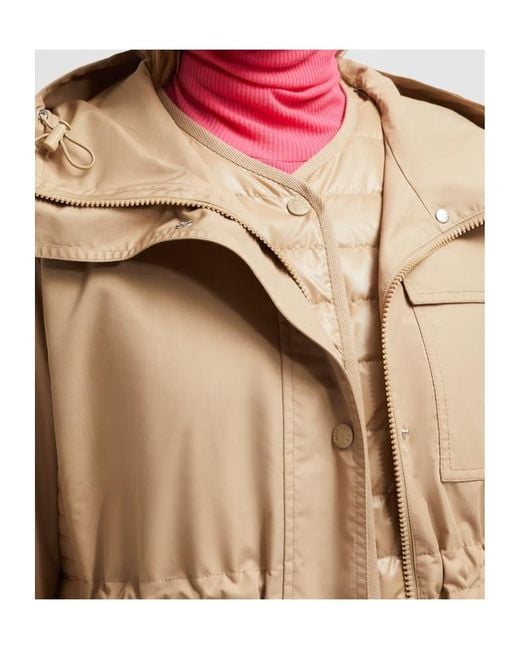 Moncler Natural Meudon 3-In-1 Hooded Down Parka Coat