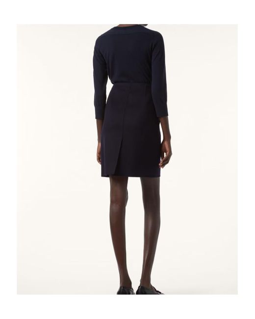 Loro Piana Blue Vivian Skirt