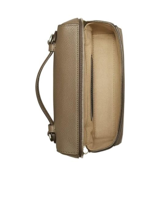 Tory Burch Metallic Romy Slim Top Handle Bag