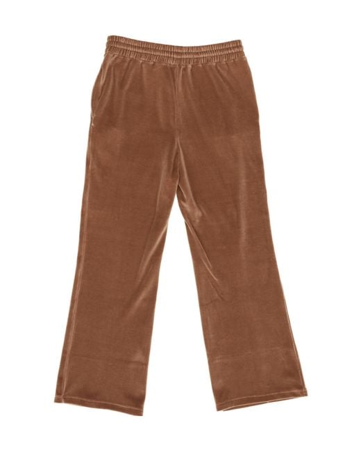 Céline Brown Drawstring Casual Pants