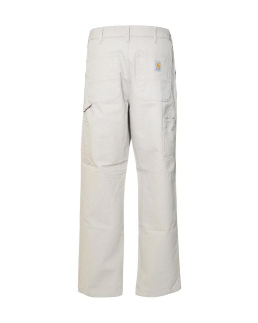 Carhartt White Single Knee Pants for men