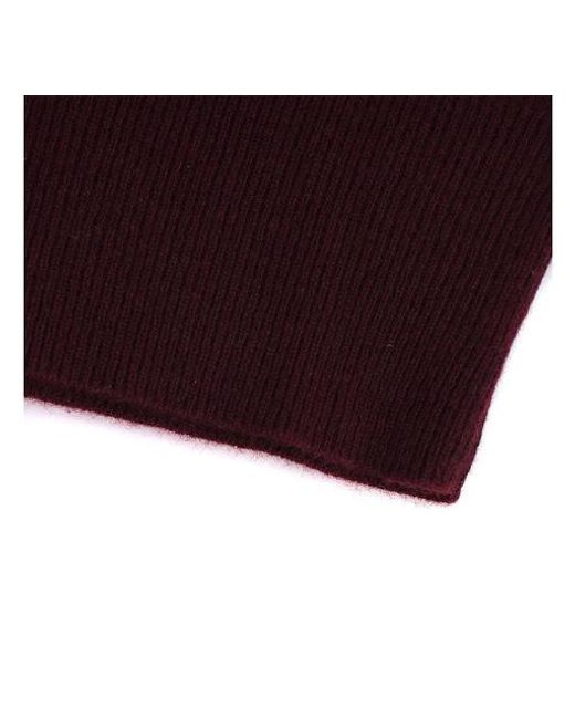 Burberry Red Round-Neck And Long-Sleeved Sweater