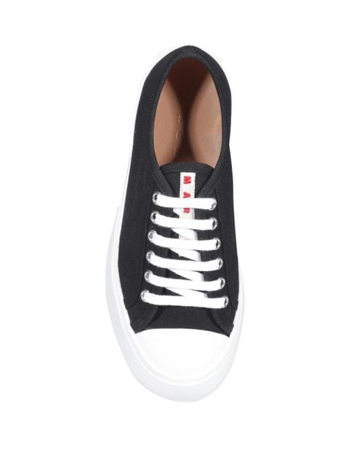Marni Black Pablo Low-Top Sneakers