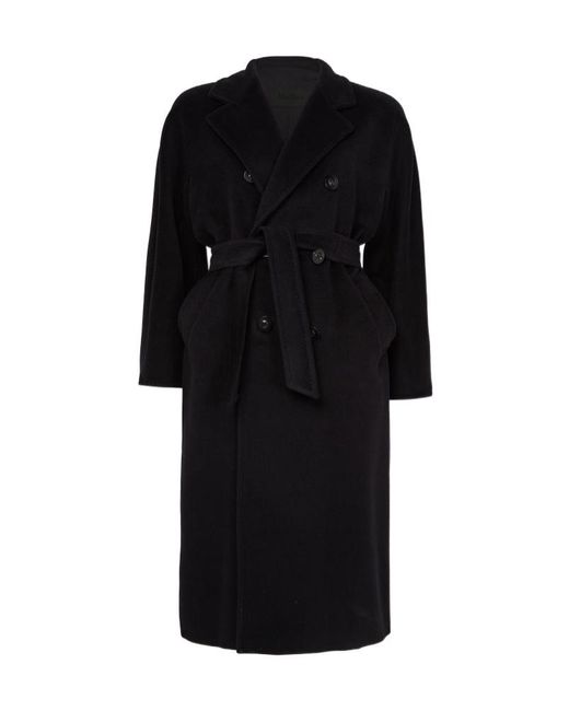 Max Mara Black Long-Sleeved Coat