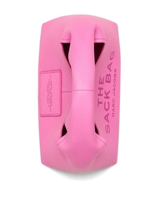 Marc Jacobs Pink The Sack Mini Tote Bag