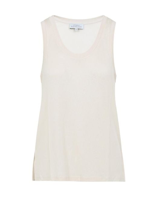 Studio Nicholson White Votan Vest
