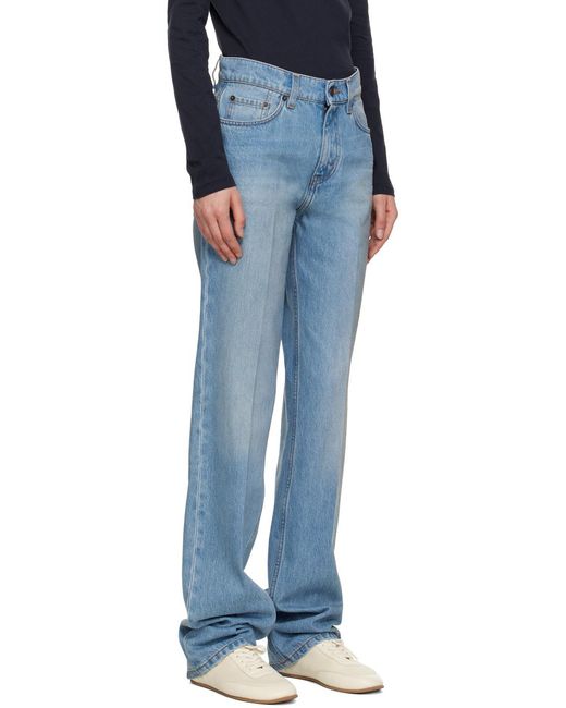 The Row Blue Logo Jeans