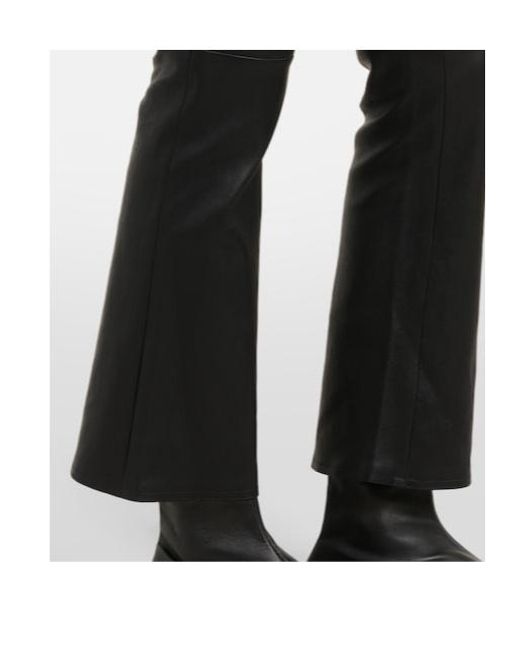Stouls Black Dean Leather Pants