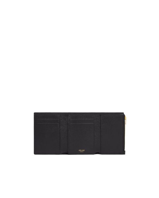 Céline Black Fine Strap Wallet Nino