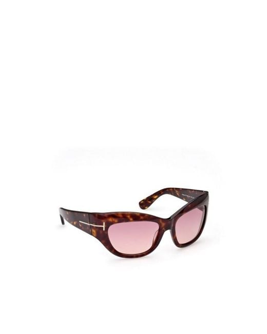 Tom Ford Pink Eyewear Cat-Eye Frame Sunglasses