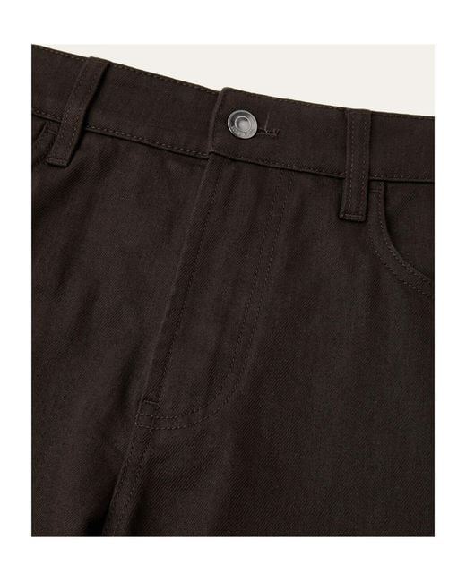 Loro Piana Black Belt Loop Jeans for men
