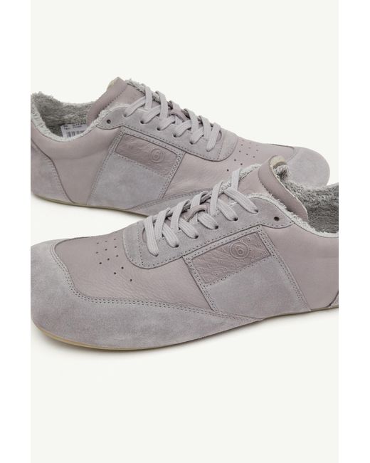 MM6 by Maison Martin Margiela Gray Anatomic Sneakers