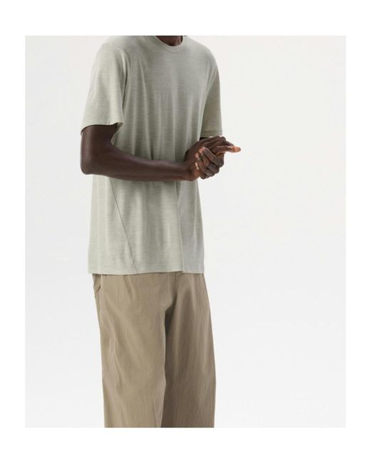 Veilance Gray Frame Short-Sleeve T-Shirt for men