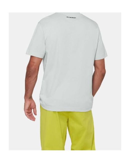 Mammut White Base T-Shirt Mini Logo for men