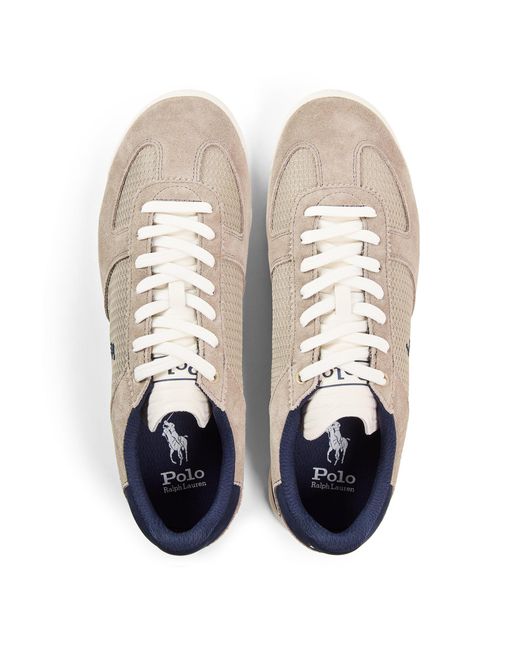 Polo Ralph Lauren White Low-Top Sports Shoes for men