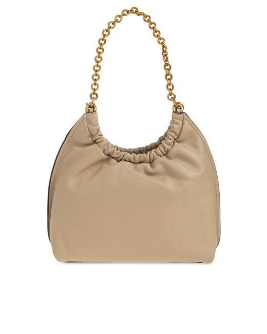 MICHAEL Michael Kors Natural Medium Indie Leather Bucket Bag
