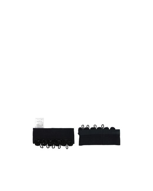 Max Mara White Arm Warmers Gloves
